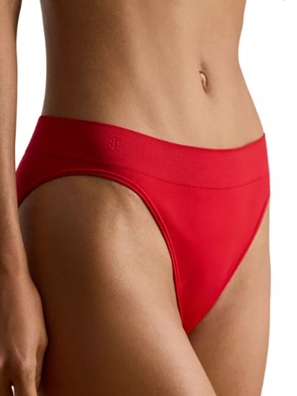 NEW Lauren Ralph Lauren Seamless Bikini Panty Red Size S